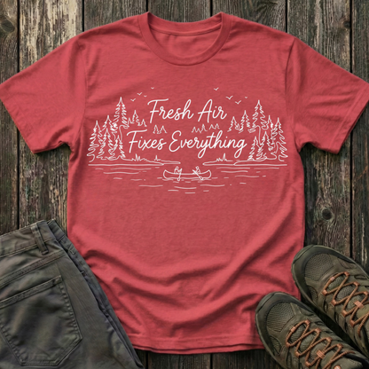 Fresh Air Fixes Everything T-shirt