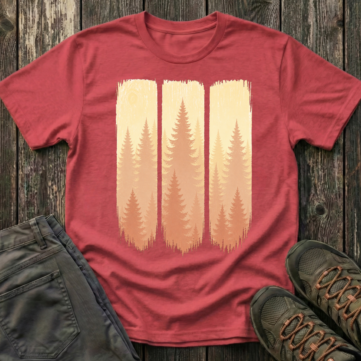 Sunset Brushstrokes T-shirt