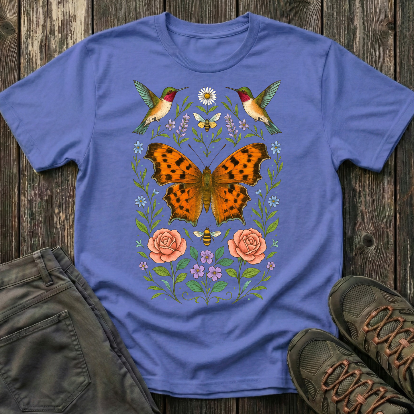 Butterfly and Friends T-shirt