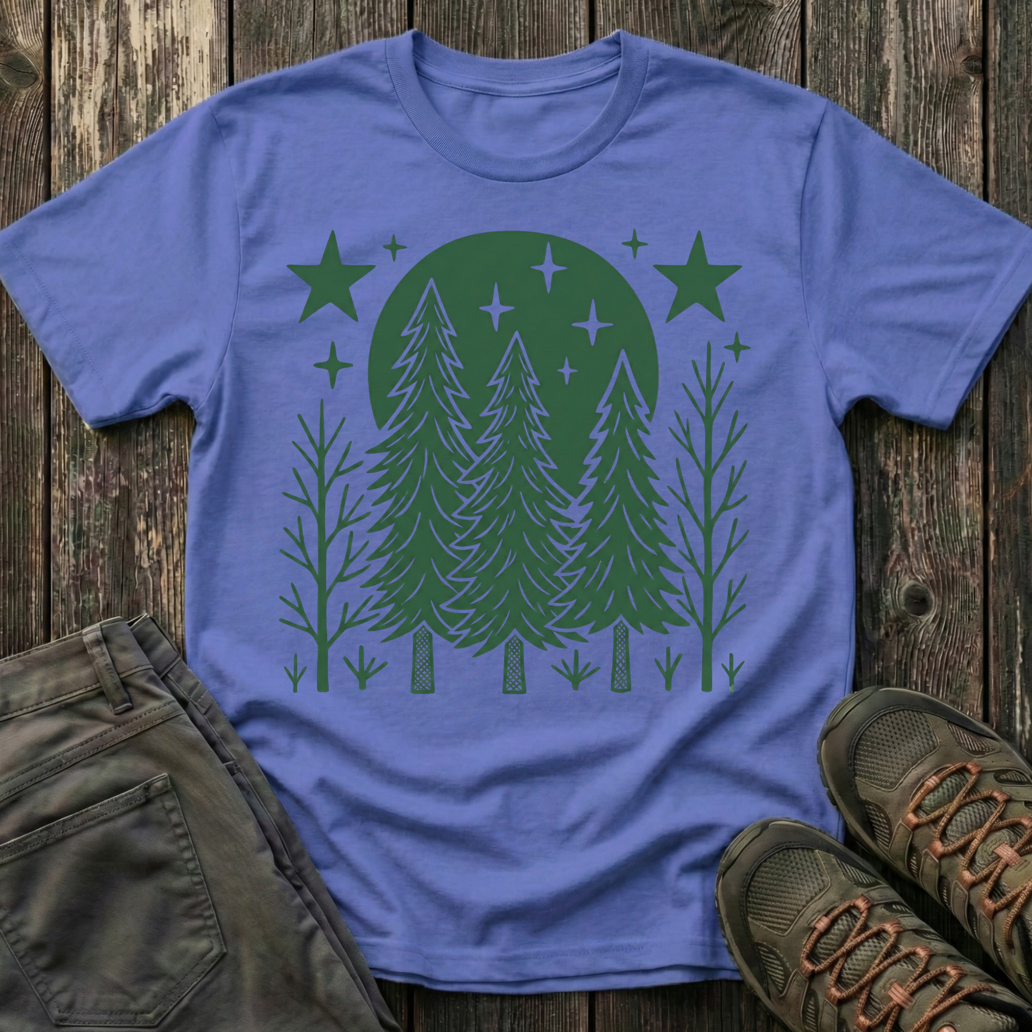 Mystic Forest Night T-shirt