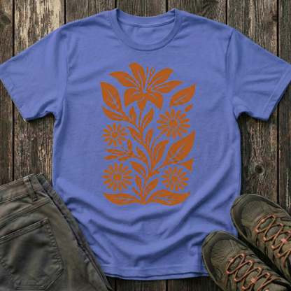 Daylily and Friends Ink Print T-shirt