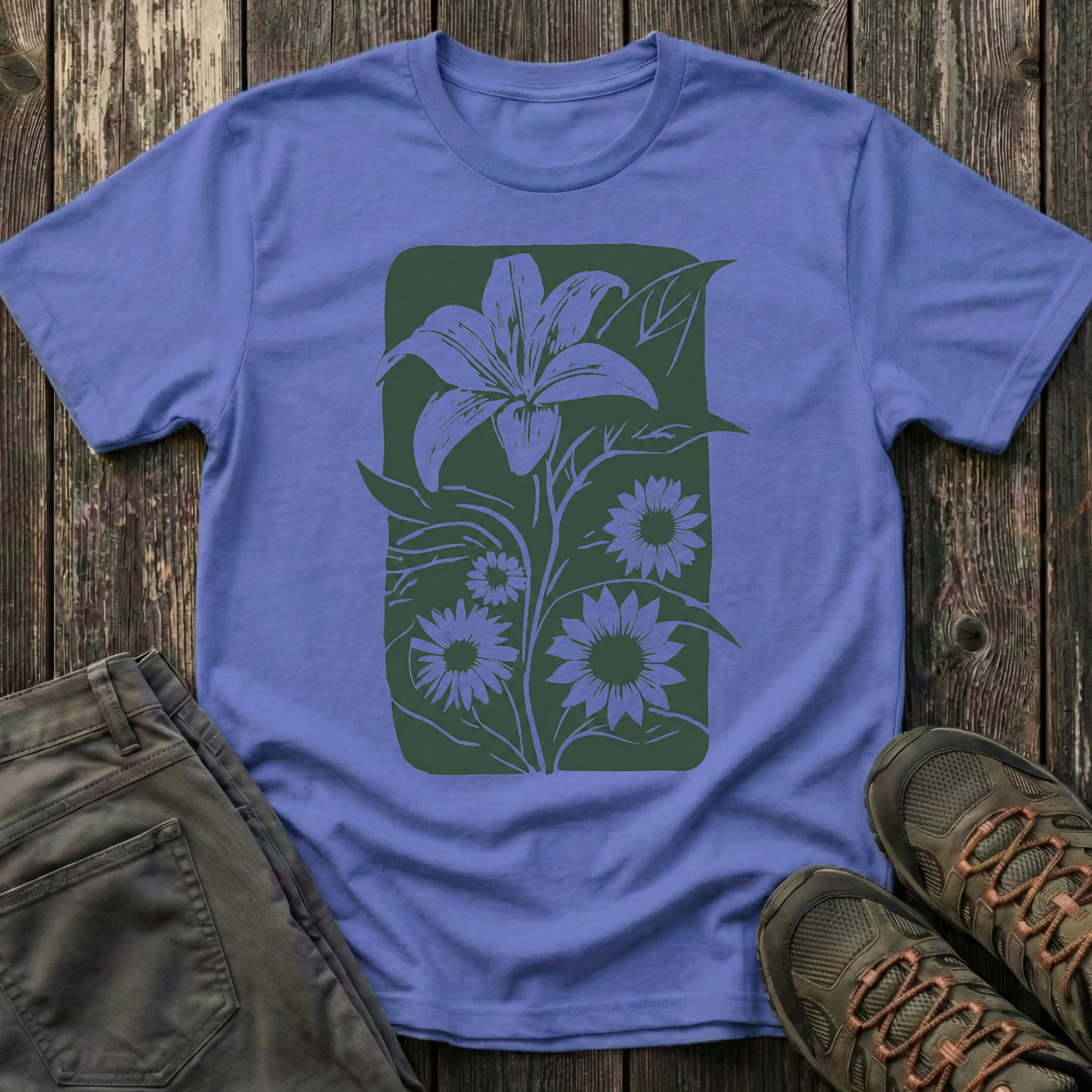 Lily and Friends Ink Print T-shirt