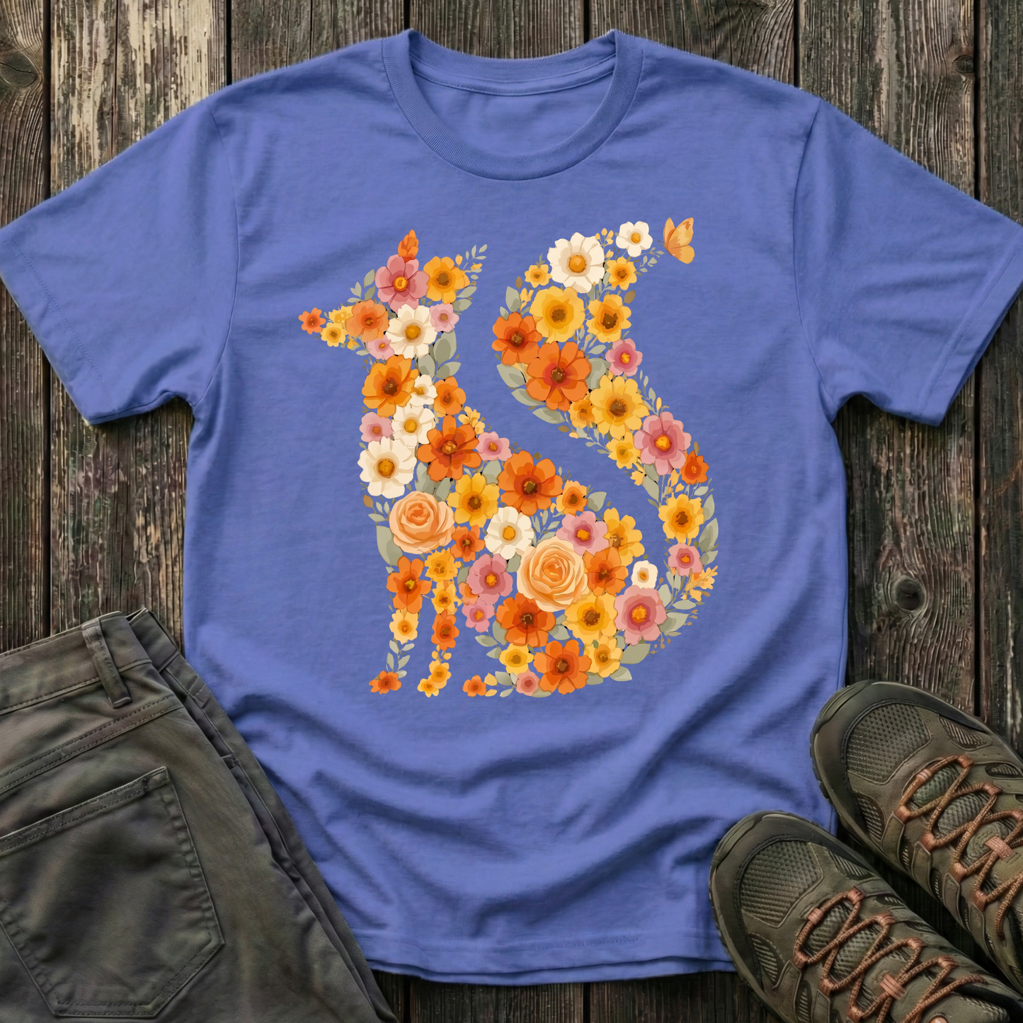Blooming Fox T-shirt