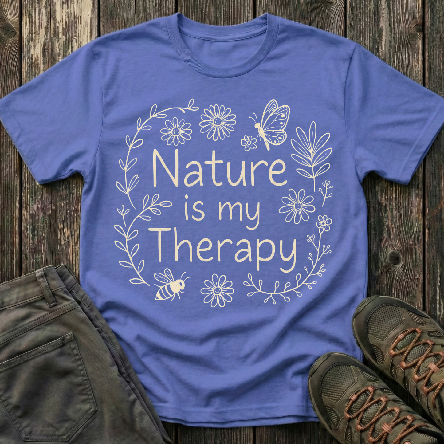 Nature Is My Therapy T-shirt