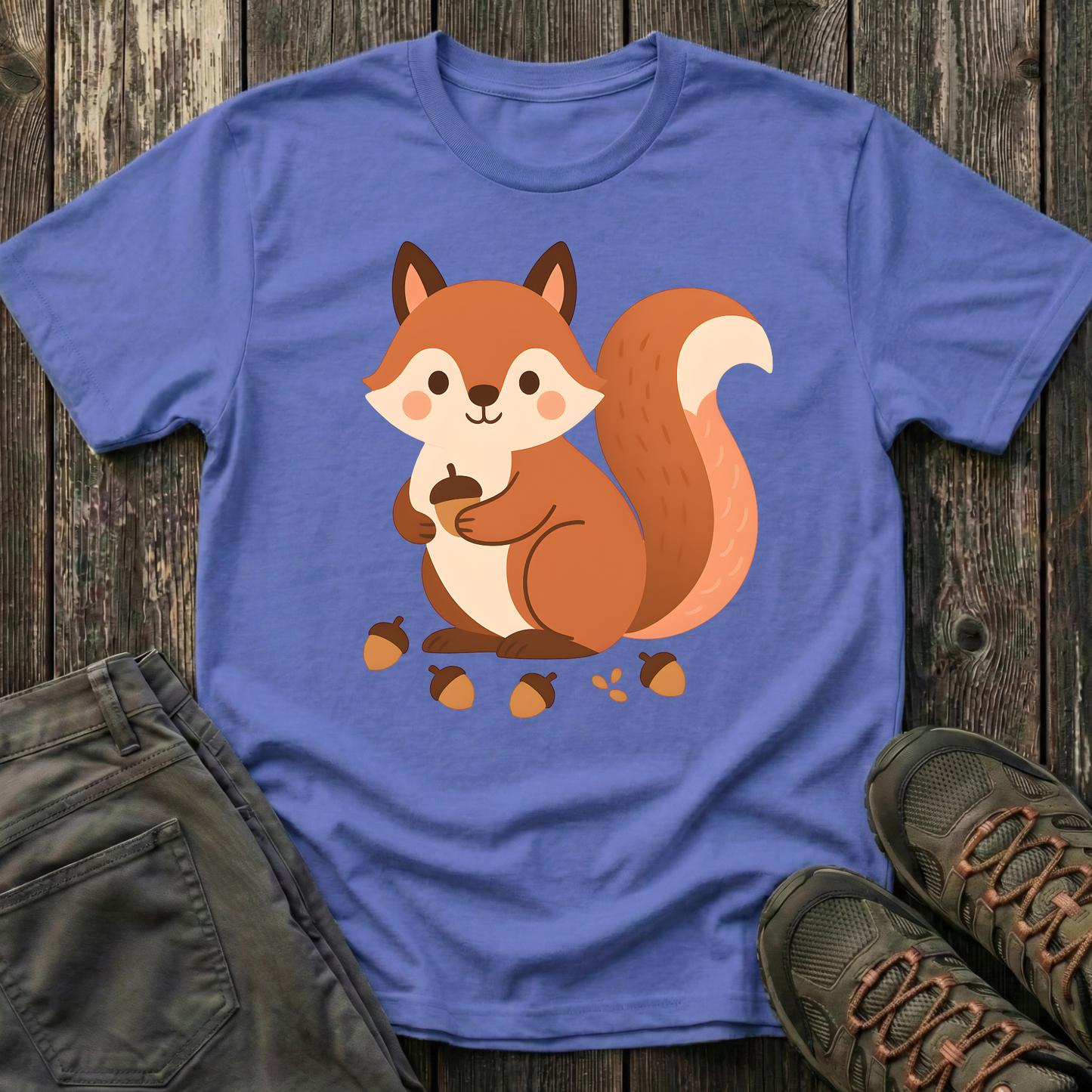 Happy Little Squirrel T-shirt