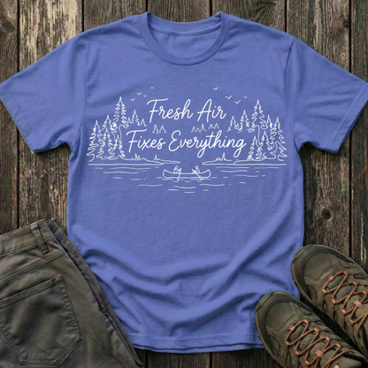 Fresh Air Fixes Everything T-shirt