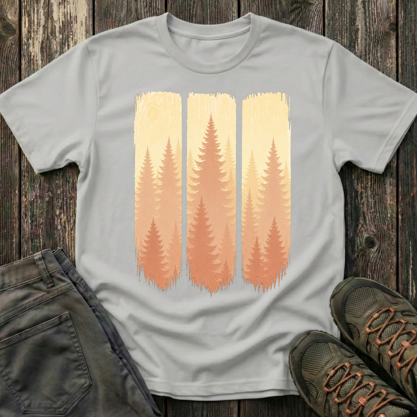Sunset Brushstrokes T-shirt