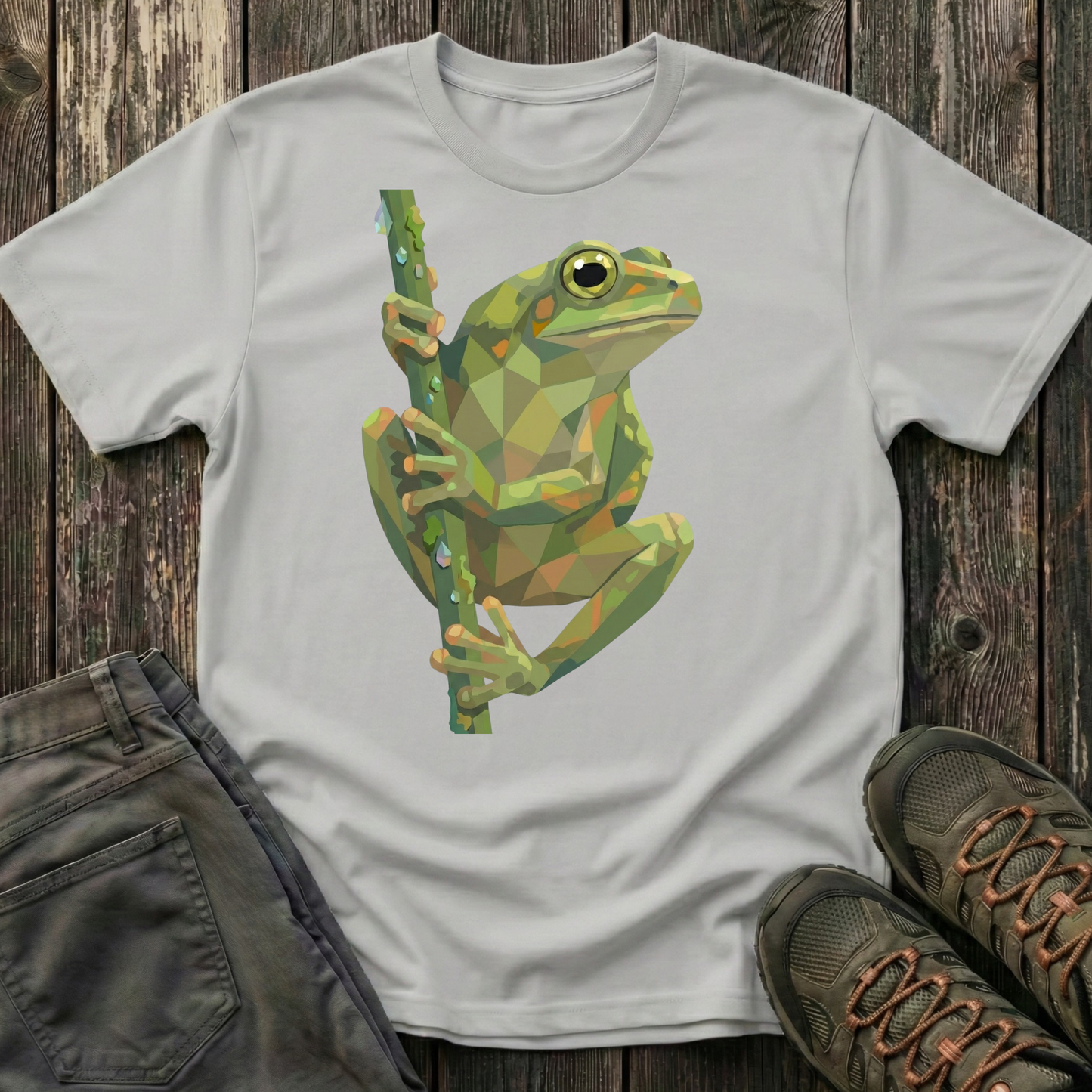 Shapes of a Tree Frog T-shirt