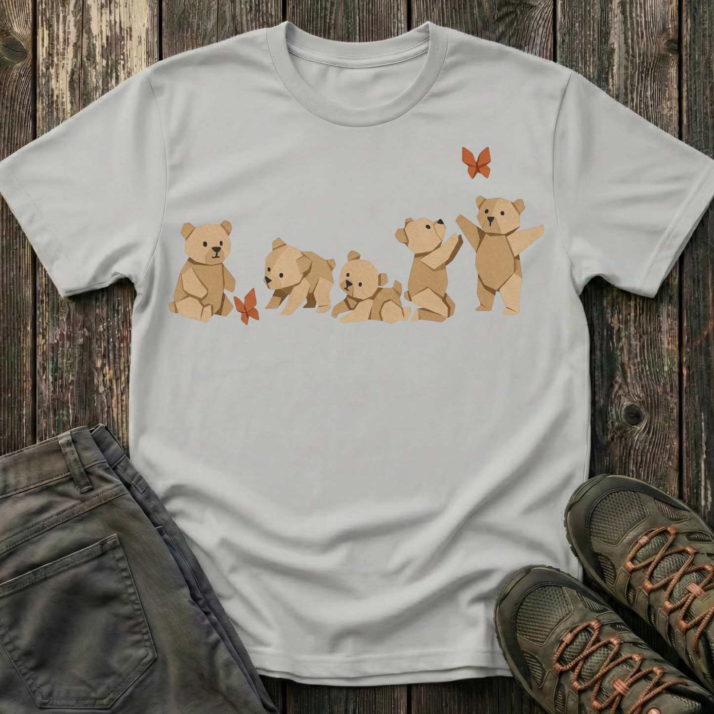 Origami Bears T-shirt