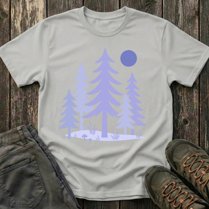 Serene Purple Forest T-shirt
