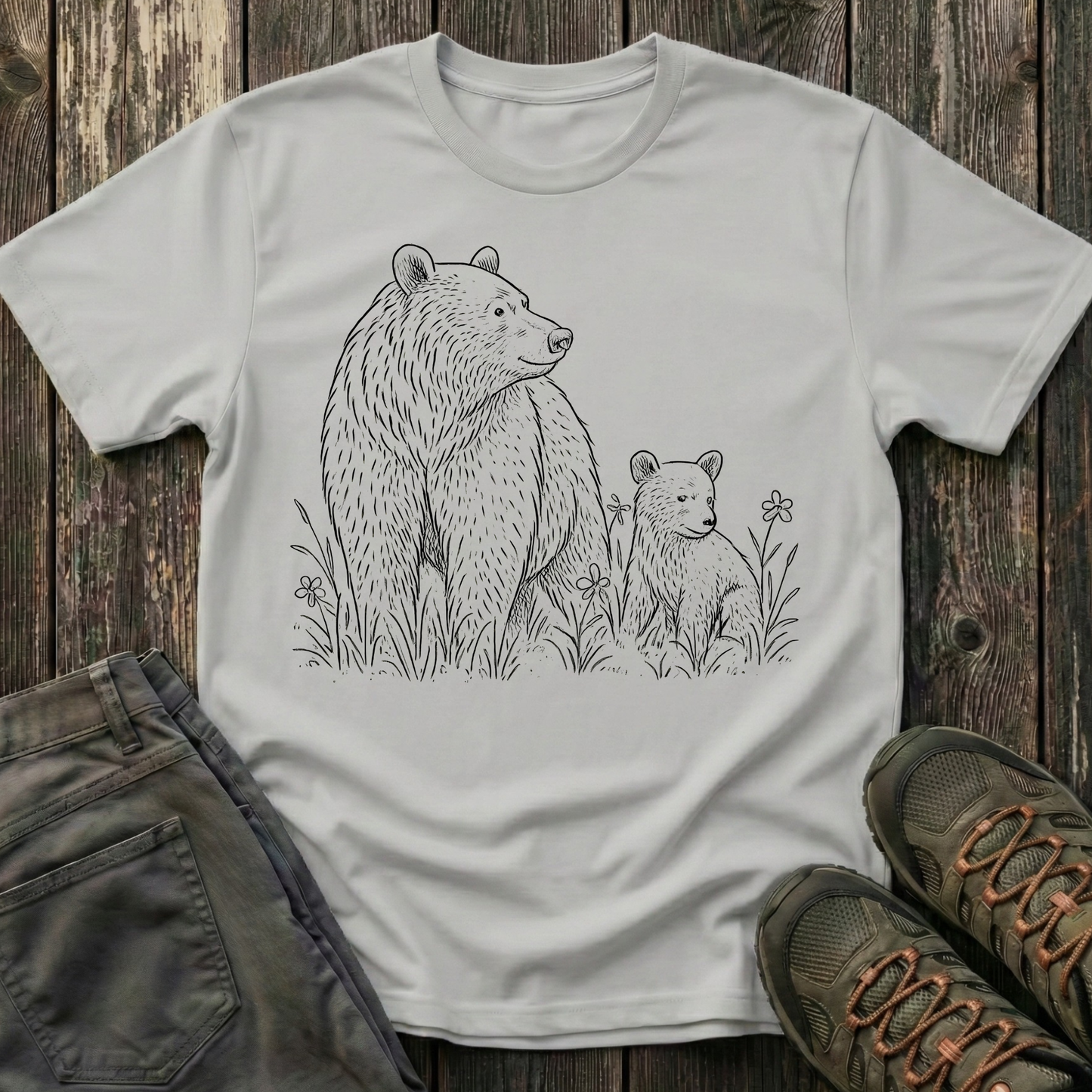 Mama and Cub Playtime T-shirt