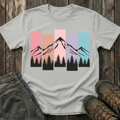 Mountain Peak Pastel T-shirt