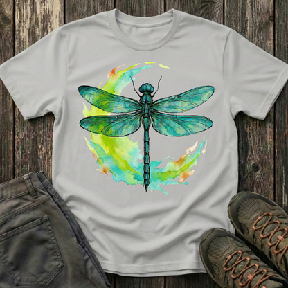 Dragonfly Moon Teal Splash
