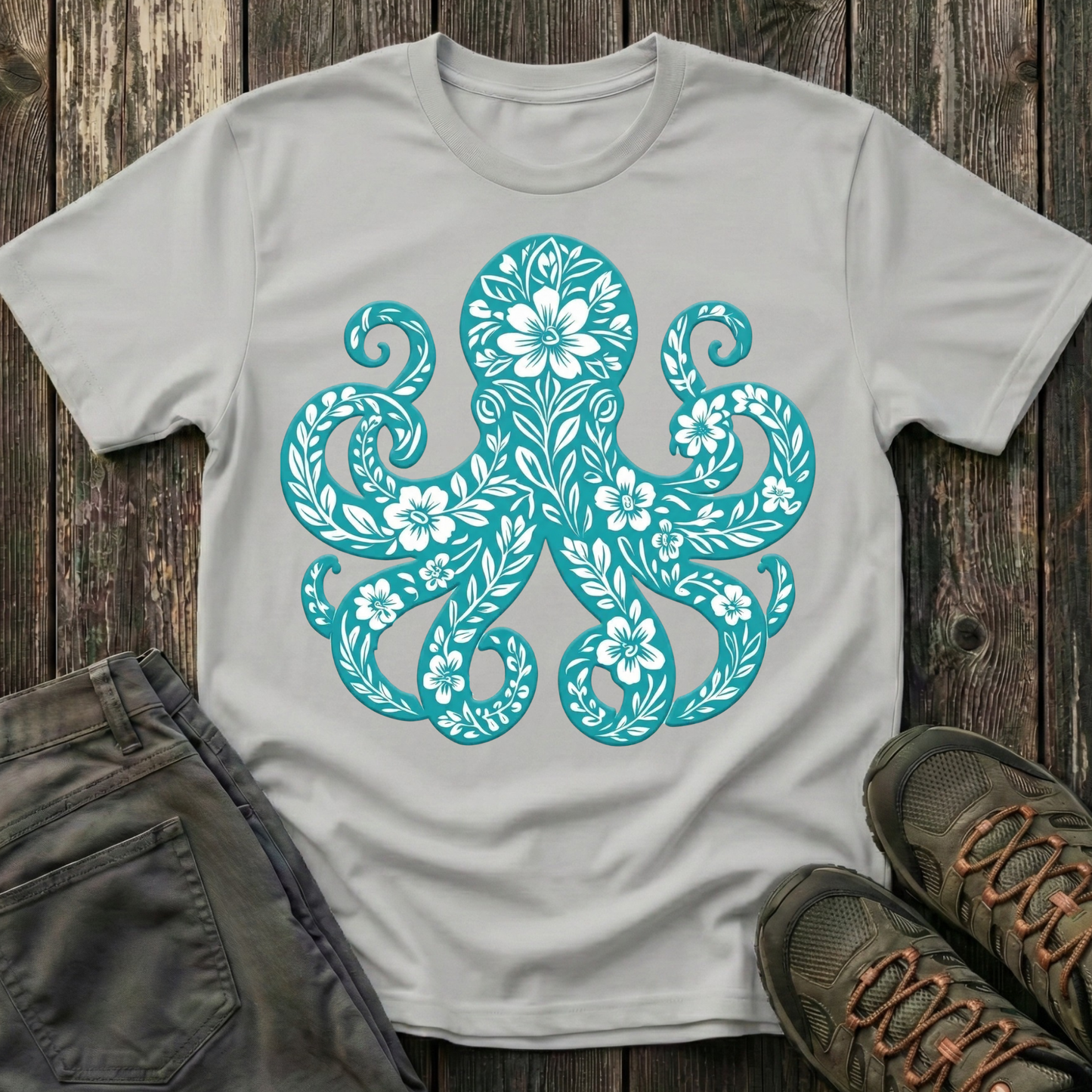 Blooming Octopus T-shirt