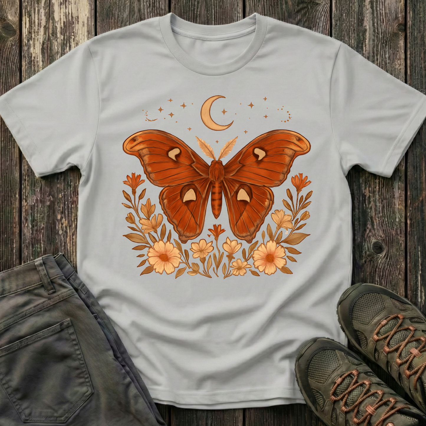 Atlas Moth Moon Bathing T-shirt