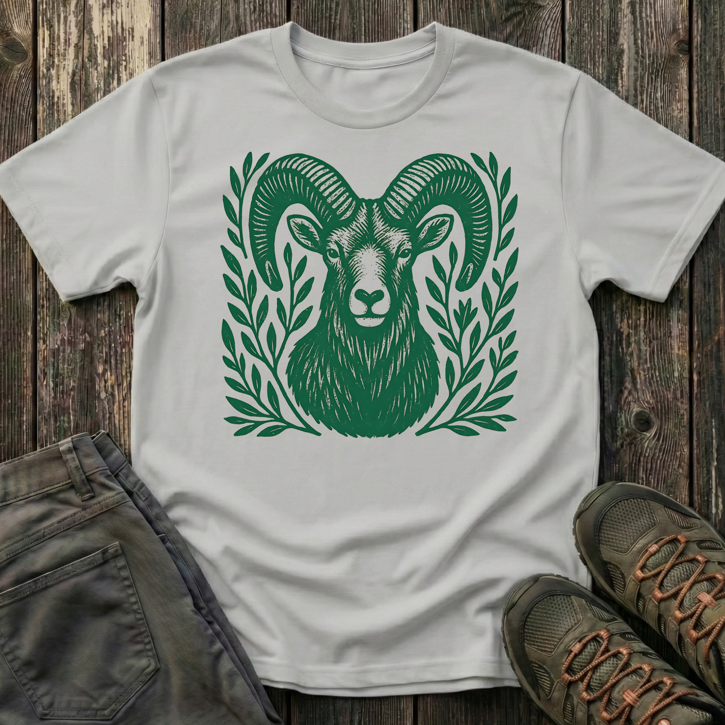 Bighorn Sheep Portrait T-shirt