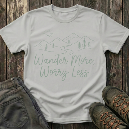 Wander More Worry Less T-shirt