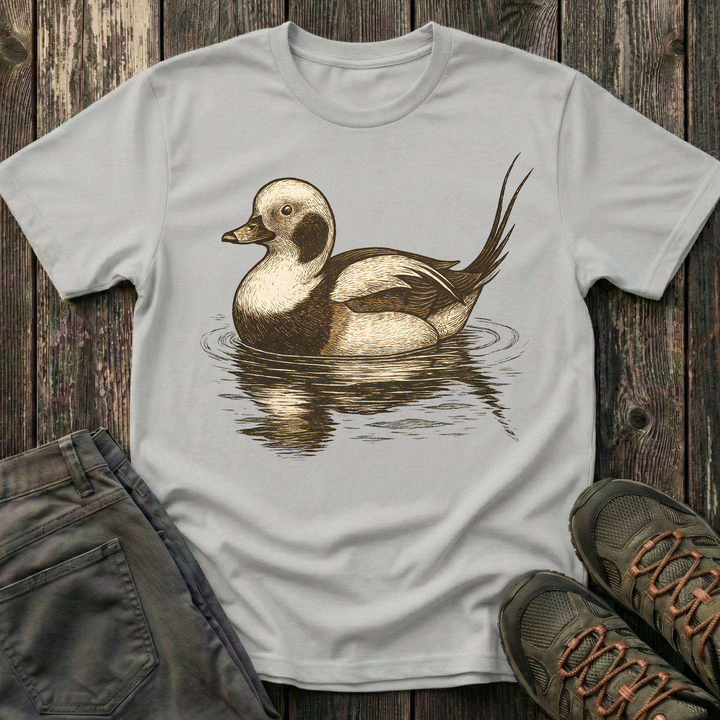 Duck Serenely Swimming T-shirt