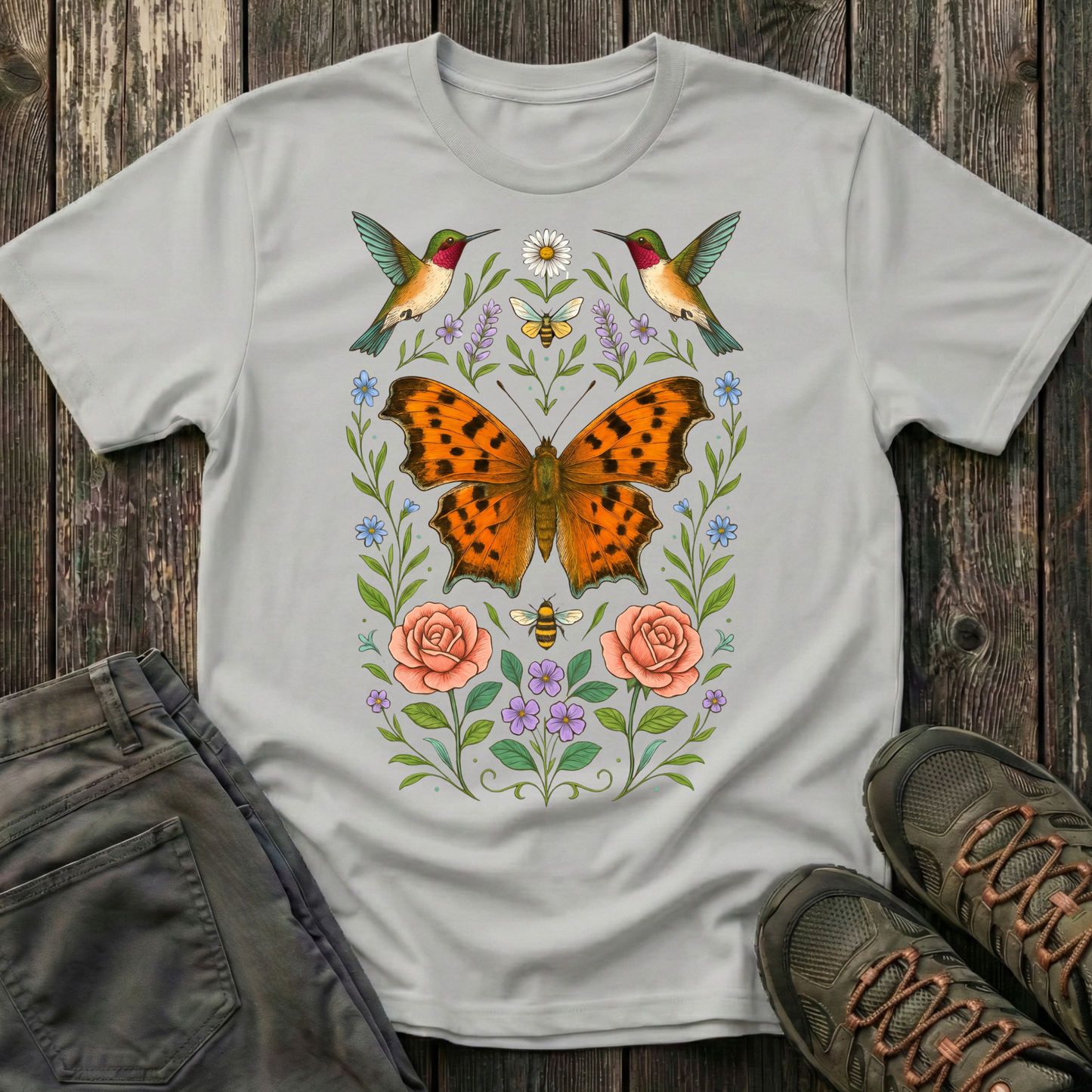Butterfly and Friends T-shirt