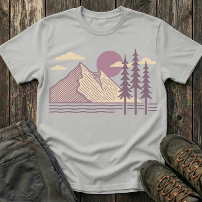 Lavender Mountain Sunset T-shirt