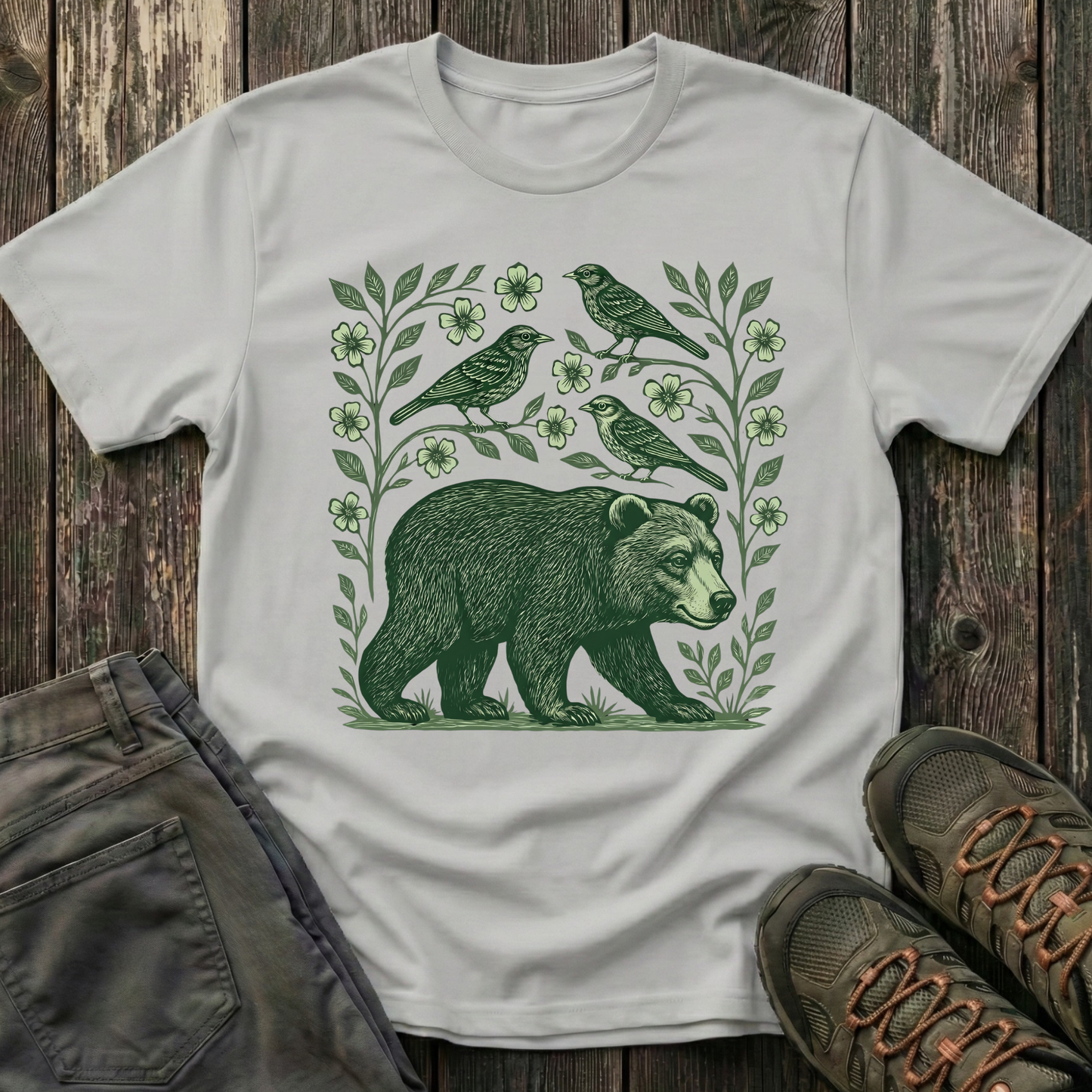 Forest Bear and Friends T-shirt