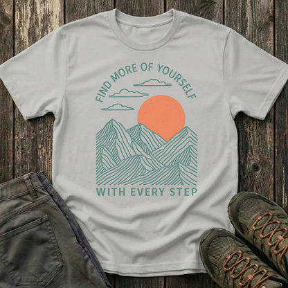 Find Yourself With Every Step T-shirt