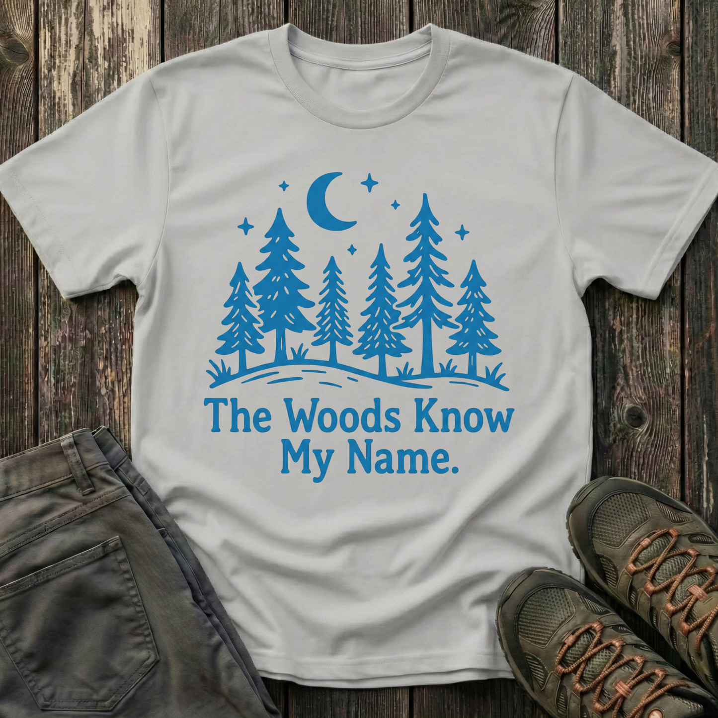 The Woods Know My Name T-shirt
