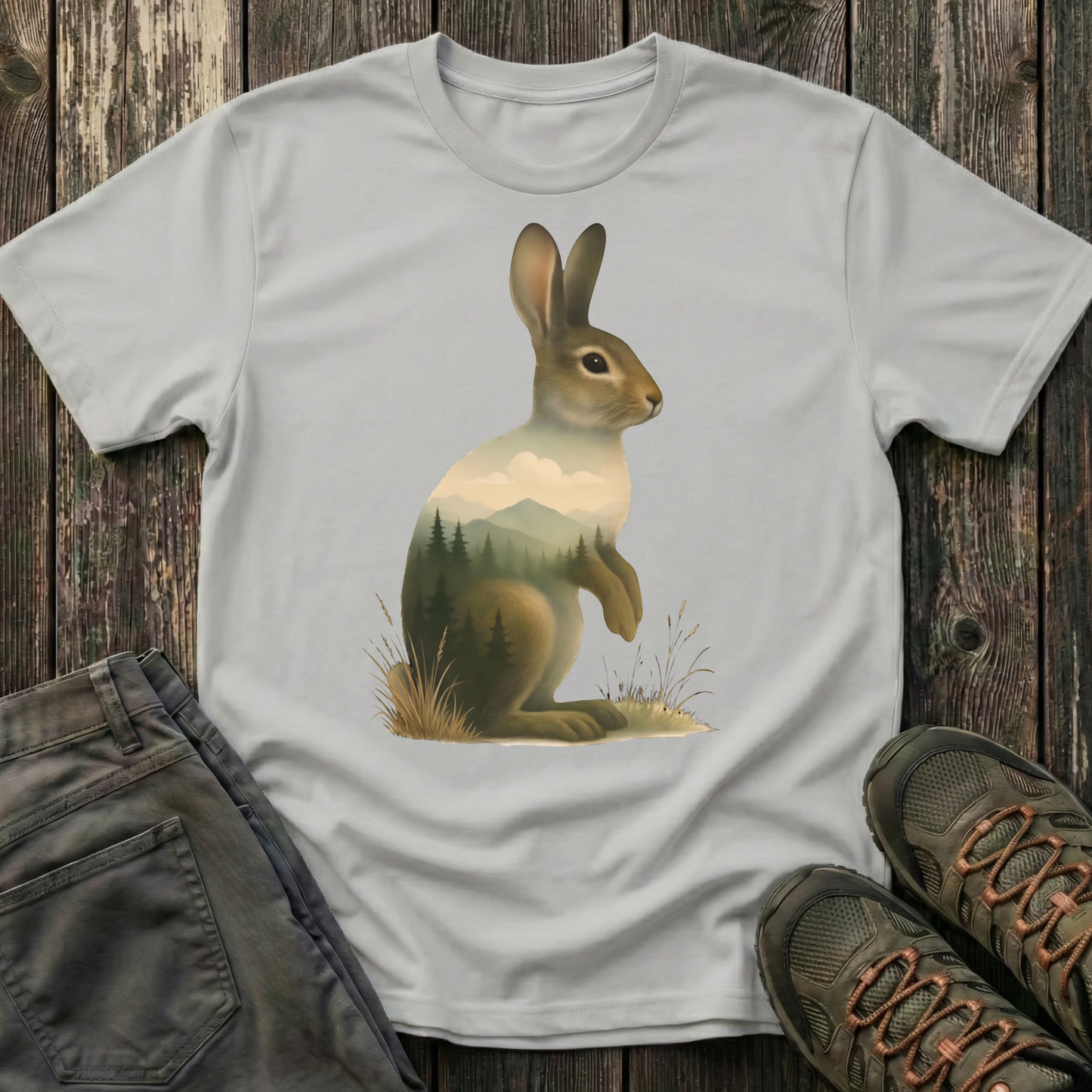 Rabbit Inner Landscape  T-shirt