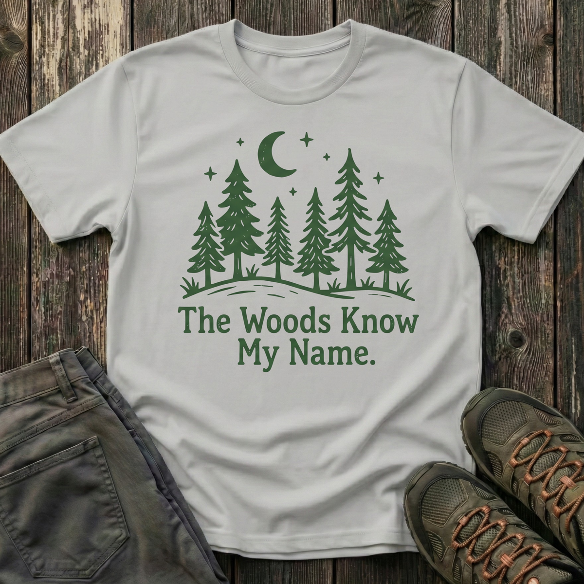 The Woods Know My Name T-shirt