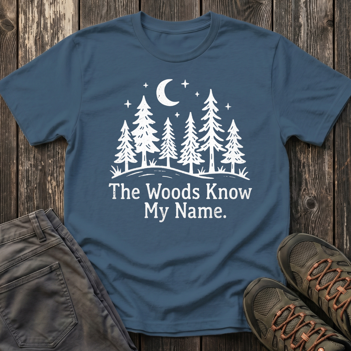 The Woods Know My Name T-shirt