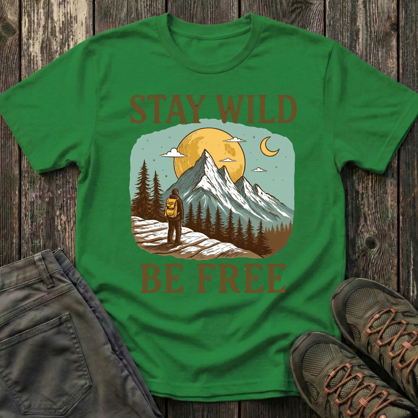 Stay Wild & Be Free Men's T-shirt