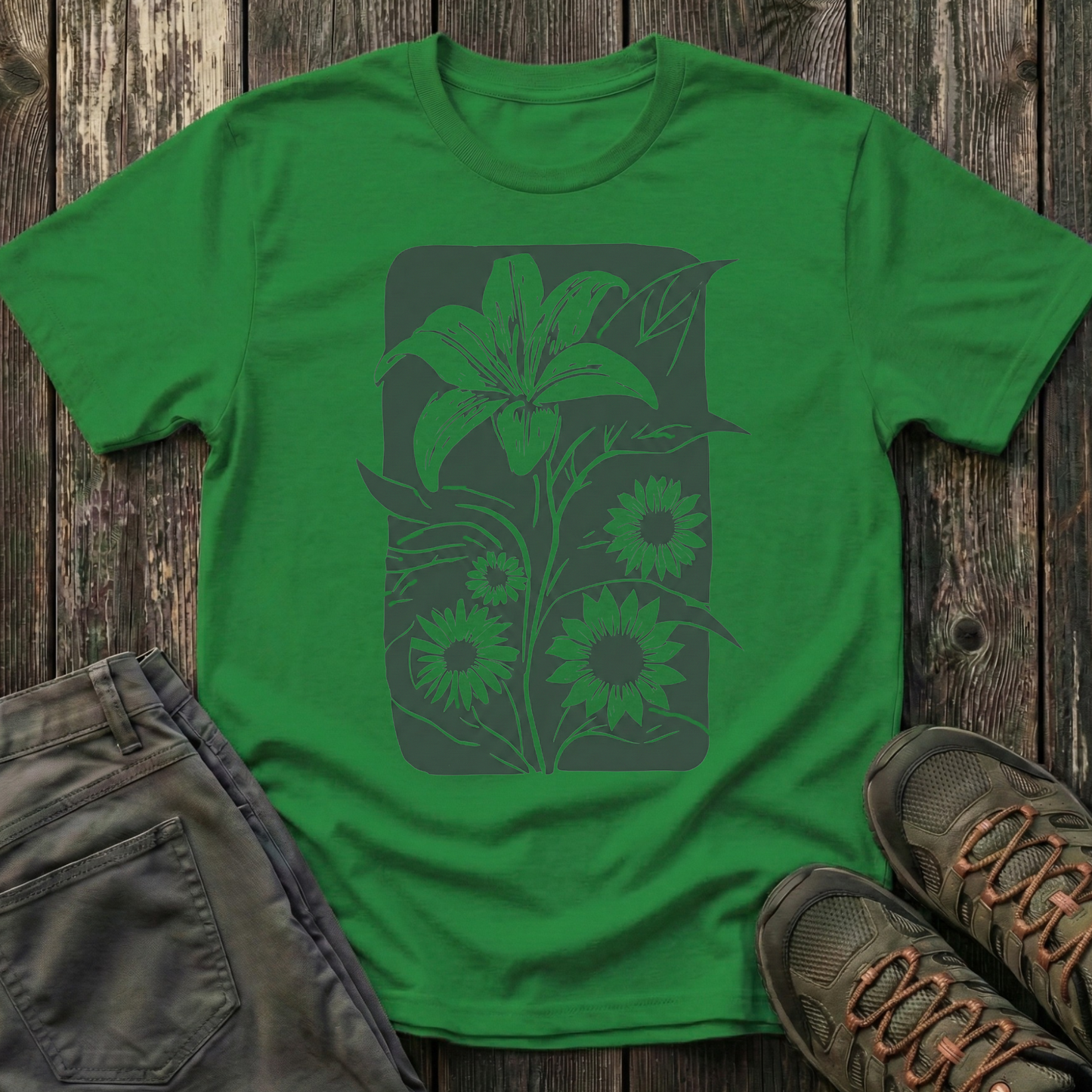 Lily and Friends Ink Print T-shirt
