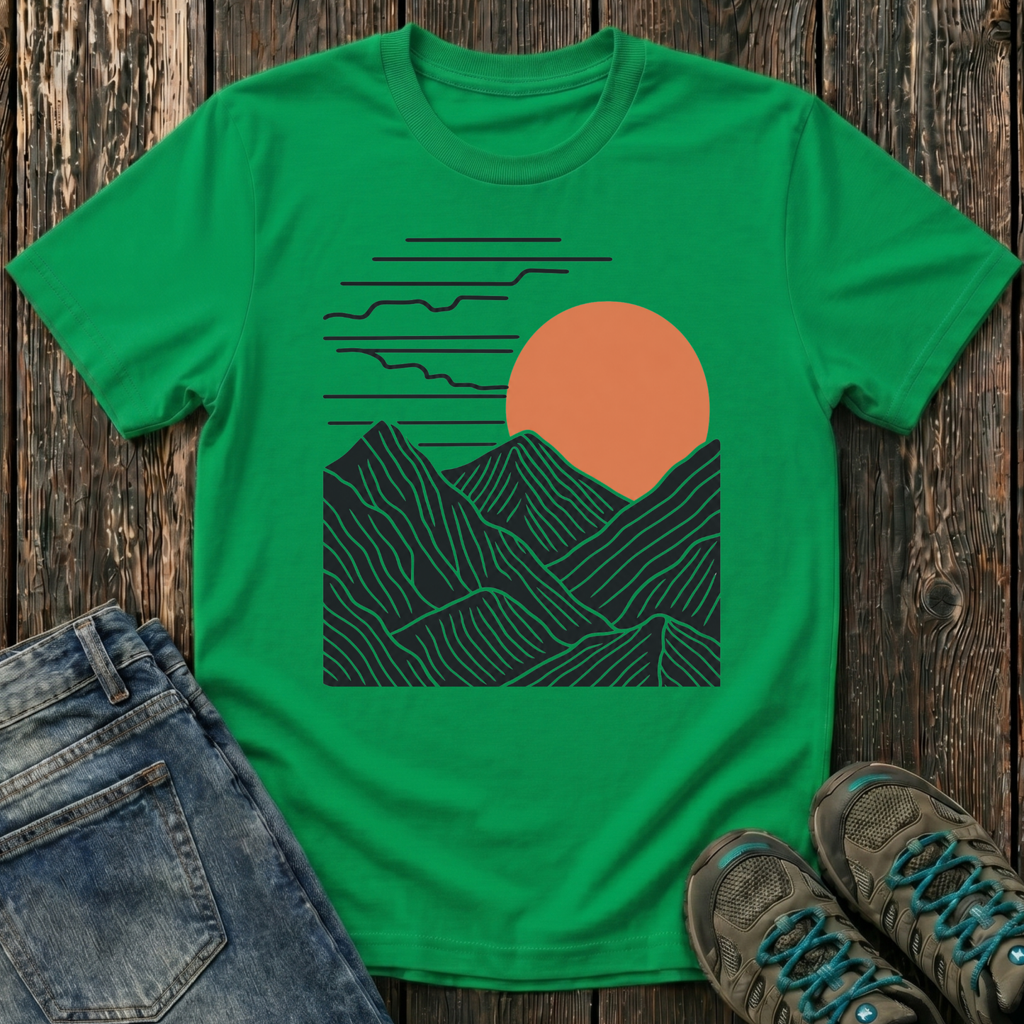 Children’s Mountains at Sunset T-shirt