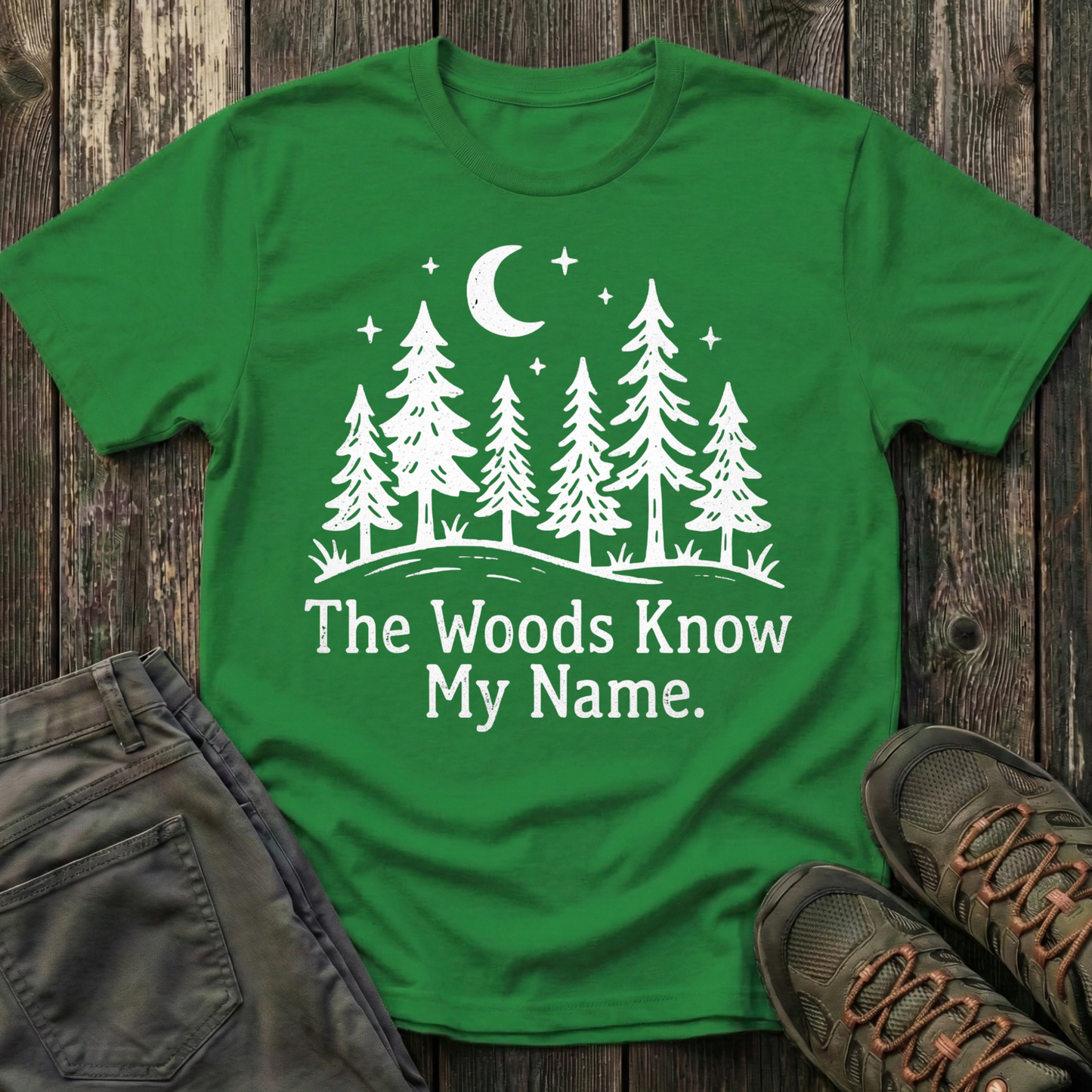 The Woods Know My Name T-shirt