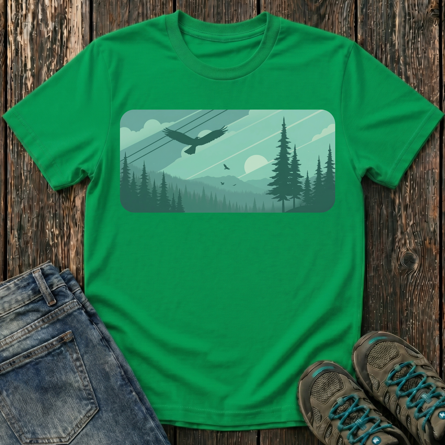 Children's Soaring Above the Pines T-shirt