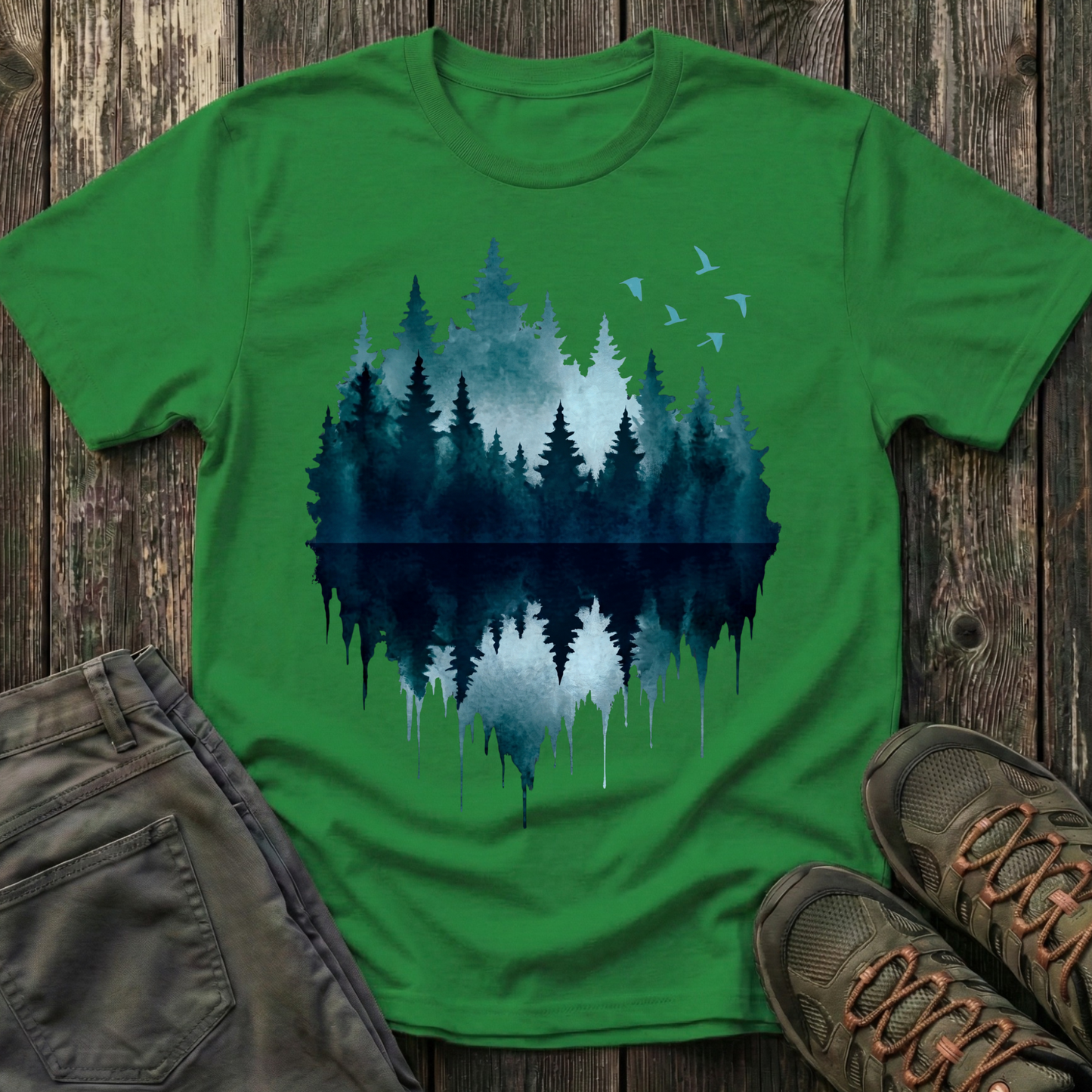 Ink Drip Forest T-shirt