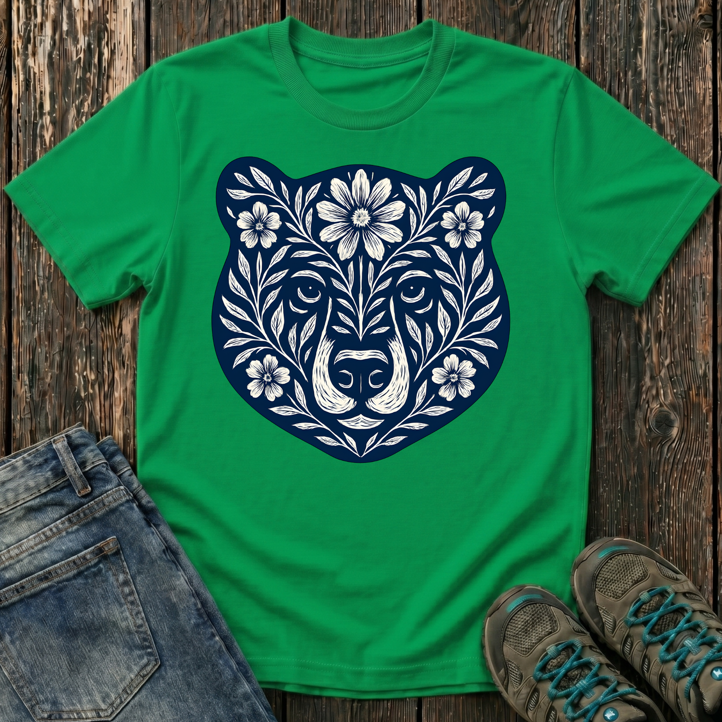 Children's Blooming Bear T-shirt