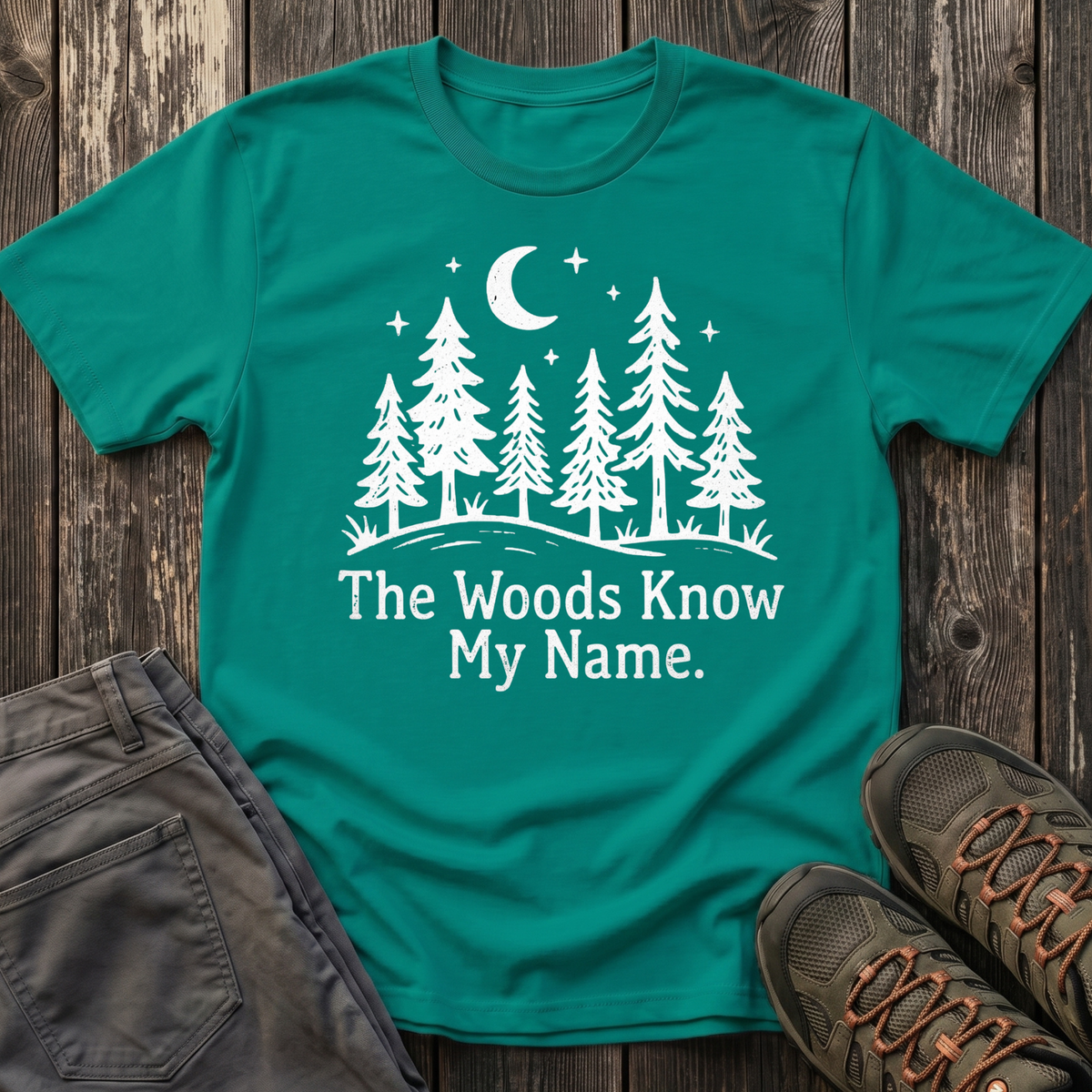 The Woods Know My Name T-shirt