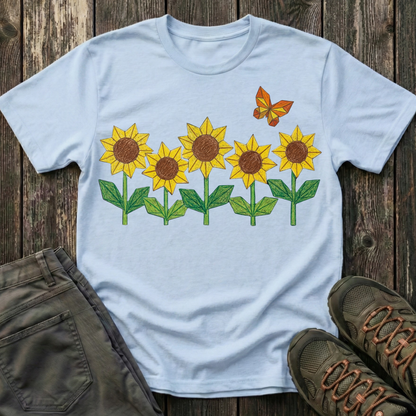 Origami Sunflowers T-shirt
