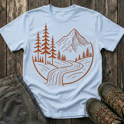 Golden River Valley T-shirt