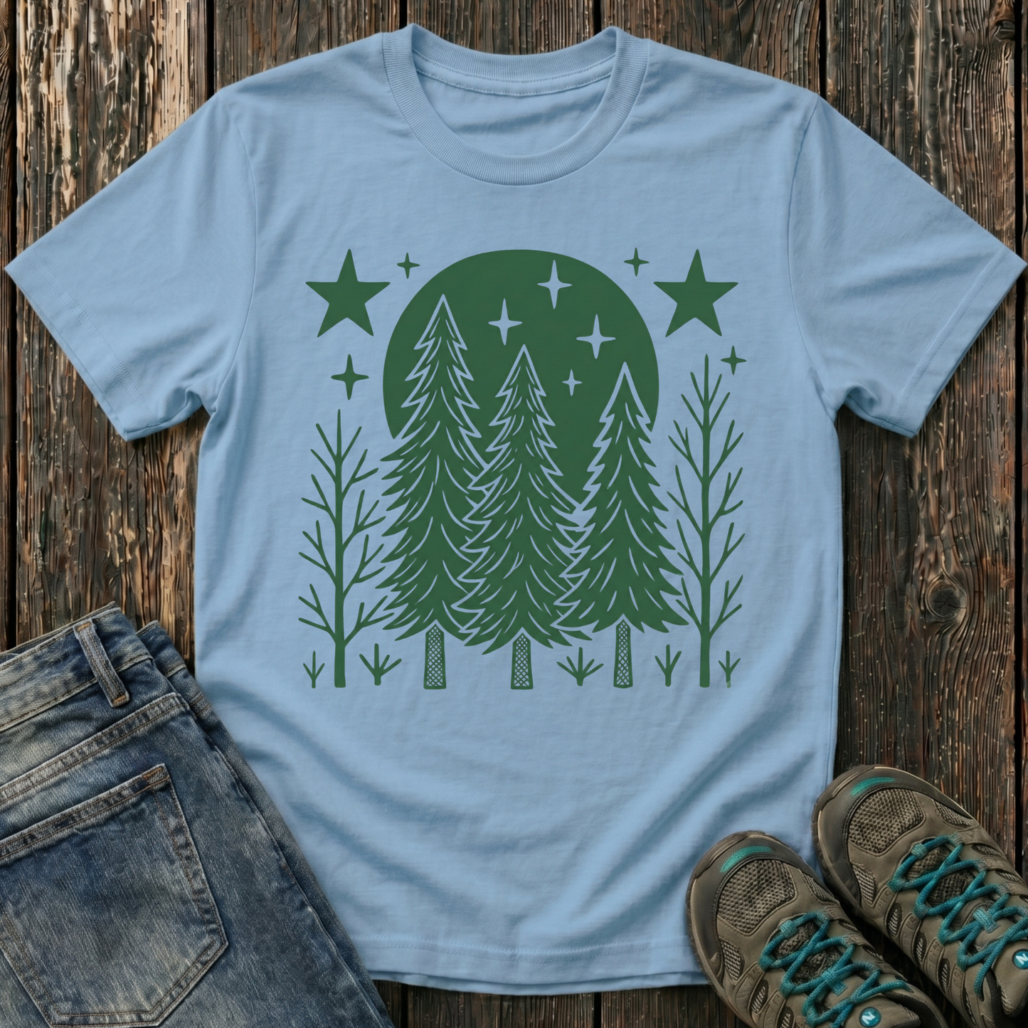Children’s Mystic Forest Night T-shirt