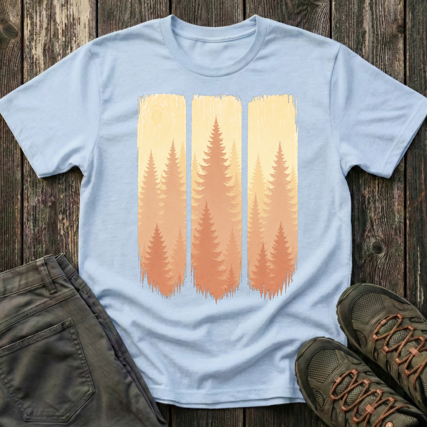 Sunset Brushstrokes T-shirt
