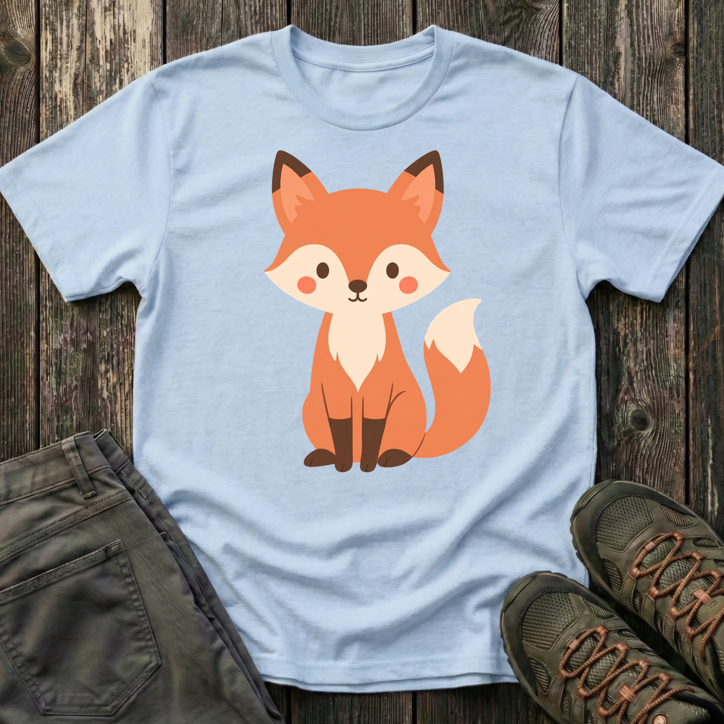 Happy Little Fox T-shirt
