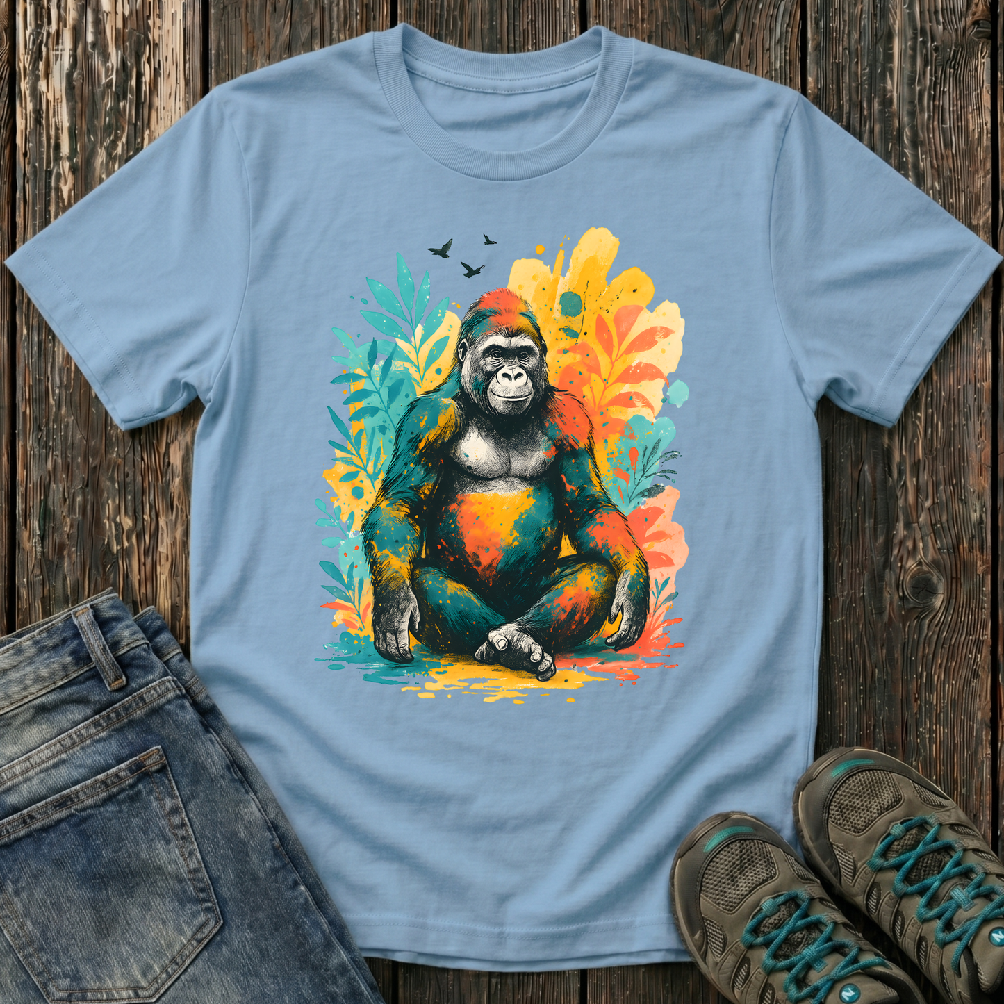Children's Glowing Gorilla T-shirt