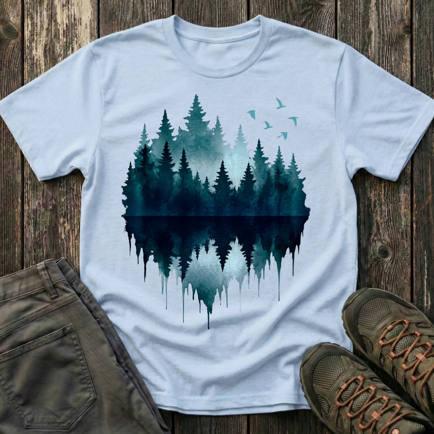 Ink Drip Forest T-shirt