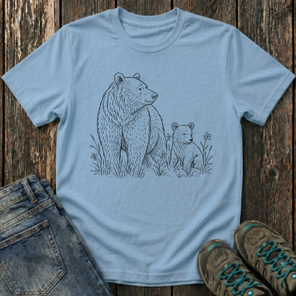 Children's Mama And Cub Playtime T-shirt