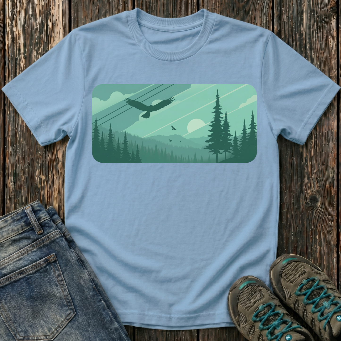Children's Soaring Above the Pines T-shirt