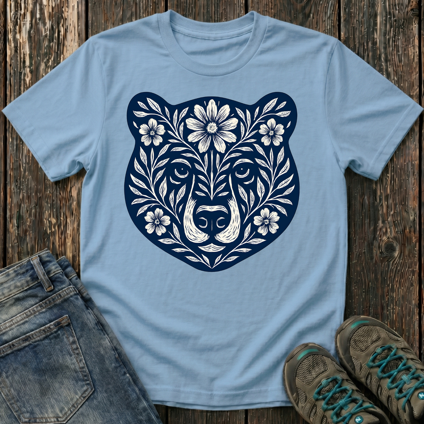 Children's Blooming Bear T-shirt