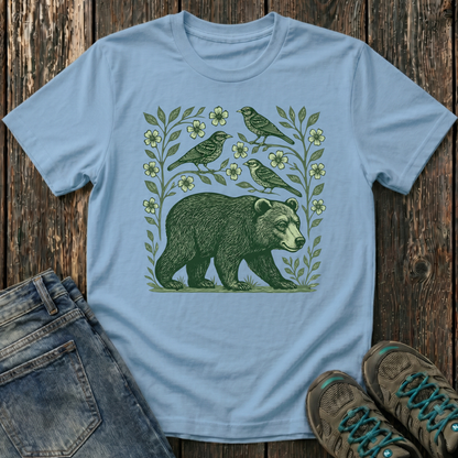 Children's Forest Bear And Friends T-shirt
