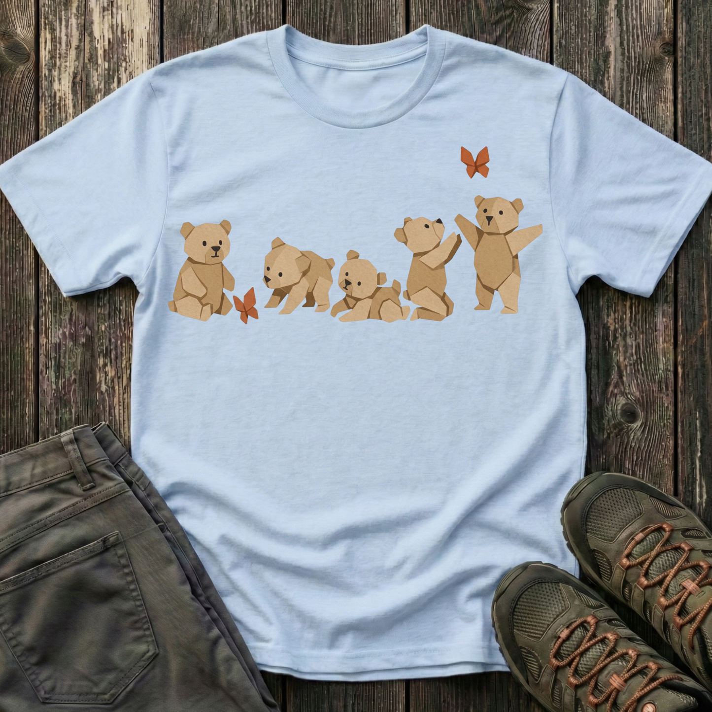 Origami Bears T-shirt